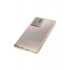 Newface Samsung Galaxy Note 20 Ultra Kılıf Razer Lensli Silikon - Gold