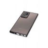 Newface Samsung Galaxy Note 20 Ultra Kılıf Razer Lensli Silikon - Siyah