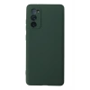 Newface Samsung Galaxy S20 FE Kılıf Nano içi Kadife Silikon - Koyu Yeşil