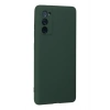 Newface Samsung Galaxy S20 FE Kılıf Nano içi Kadife Silikon - Koyu Yeşil