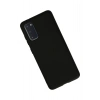 Newface Samsung Galaxy S20 Kılıf Nano içi Kadife Silikon - Siyah