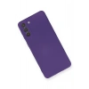 Newface Samsung Galaxy S21 Plus Kılıf Nano içi Kadife Silikon - Mor