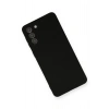 Newface Samsung Galaxy S21 Plus Kılıf Nano içi Kadife Silikon - Siyah