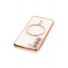 Newface Samsung Galaxy S22 Kılıf Kross Magneticsafe Kapak - Rose