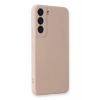 Newface Samsung Galaxy S22 Plus Kılıf Nano içi Kadife Silikon - Pudra