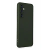 Newface Samsung Galaxy S23 FE Kılıf Nano içi Kadife Silikon - Koyu Yeşil