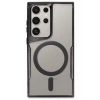 Newface Samsung Galaxy S23 Ultra Kılıf Boyi Magsafe Silikon Kapak - Siyah