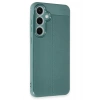 Newface Samsung Galaxy S24 FE Kılıf Auto Focus Kapak - Koyu Yeşil