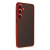 Newface Samsung Galaxy S24 Kılıf Montreal Silikon Kapak - Kırmızı