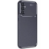 Newface Samsung Galaxy S25 Kılıf Auto Focus Karbon Kapak - Lacivert