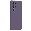 Newface Samsung Galaxy S25 Ultra Kılıf Nano içi Kadife Silikon - Mor