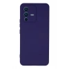 Newface Vivo V23 5G Kılıf Nano içi Kadife Silikon - Mor