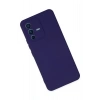Newface Vivo V23 5G Kılıf Nano içi Kadife Silikon - Mor