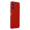 Newface Vivo Y16 Kılıf First Silikon - Kırmızı