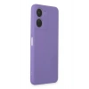 Newface Vivo Y16 Kılıf First Silikon - Lila