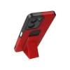 Newface Vivo Y16 Kılıf Mega Standlı Silikon - Kırmızı