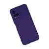Newface Vivo Y21S Kılıf Nano içi Kadife Silikon - Mor