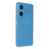 Newface Vivo Y27 Kılıf Nano içi Kadife Silikon - Mavi