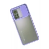 Newface Xiaomi Mi 10T Kılıf Palm Buzlu Kamera Sürgülü Silikon - Lila