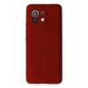 Newface Xiaomi Mi 11 Kılıf First Silikon - Bordo