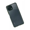 Newface Xiaomi Mİ 11 Lite Kılıf Miami Şeffaf Silikon - Koyu Yeşil