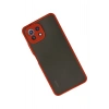 Newface Xiaomi Mİ 11 Lite Kılıf Montreal Silikon Kapak - Kırmızı