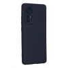 Newface Xiaomi Mi 12 Kılıf Nano içi Kadife Silikon - Lacivert