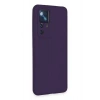 Newface Xiaomi Mi 12T Pro Kılıf Nano içi Kadife Silikon - Mor