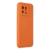 Newface Xiaomi Mi 13 Kılıf Nano içi Kadife Silikon - Turuncu
