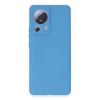 Newface Xiaomi Mi 13 Lite Kılıf Nano içi Kadife Silikon - Mavi
