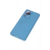 Newface Xiaomi Mi 13 Lite Kılıf Nano içi Kadife Silikon - Mavi