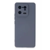 Newface Xiaomi Mi 13 Pro Kılıf Nano içi Kadife Silikon - Gri