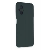 Newface Xiaomi Poco M5 Kılıf Nano içi Kadife Silikon - Koyu Yeşil
