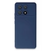 Newface Xiaomi Poco X6 Pro Kılıf Nano içi Kadife Silikon - Lacivert