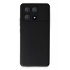 Newface Xiaomi Poco X6 Pro Kılıf Nano içi Kadife Silikon - Siyah
