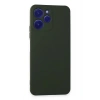 Newface Xiaomi Redmi 12 Kılıf Nano içi Kadife Silikon - Koyu Yeşil