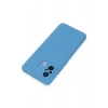 Newface Xiaomi Redmi 12C Kılıf Nano içi Kadife Silikon - Mavi