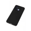 Newface Xiaomi Redmi 12C Kılıf Nano içi Kadife Silikon - Siyah