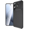 Newface Xiaomi Redmi 13 4G Kılıf Auto Focus Karbon Kapak - Siyah