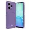 Newface Xiaomi Redmi 13 4G Kılıf Kelvin Kartvizitli Silikon - Lila