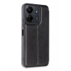 Newface Xiaomi Redmi 13C Kılıf Flip Cover - Siyah