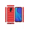 Newface Xiaomi Redmi 9 Kılıf Optimum Silikon - Kırmızı