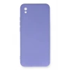 Newface Xiaomi Redmi 9A Kılıf Nano içi Kadife Silikon - Lila