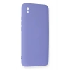 Newface Xiaomi Redmi 9A Kılıf Nano içi Kadife Silikon - Lila