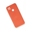 Newface Xiaomi Redmi 9C Kılıf Nano içi Kadife Silikon - Turuncu