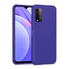 Newface Xiaomi Redmi 9T Kılıf Nano içi Kadife Silikon - Mor
