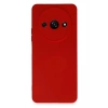 Newface Xiaomi Redmi A3 4G Kılıf Nano içi Kadife Silikon - Kırmızı