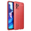 Newface Xiaomi Redmi Note 10 Kılıf Auto Focus Kapak - Kırmızı