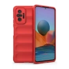 Newface Xiaomi Redmi Note 10 Pro Kılıf Optimum Silikon - Kırmızı