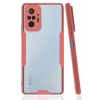Newface Xiaomi Redmi Note 10 Pro Kılıf Platin Silikon - Pembe